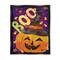 Stupell Industries Boo Jack-o-Lantern Halloween Candy Framed Floater Canvas Wall Art